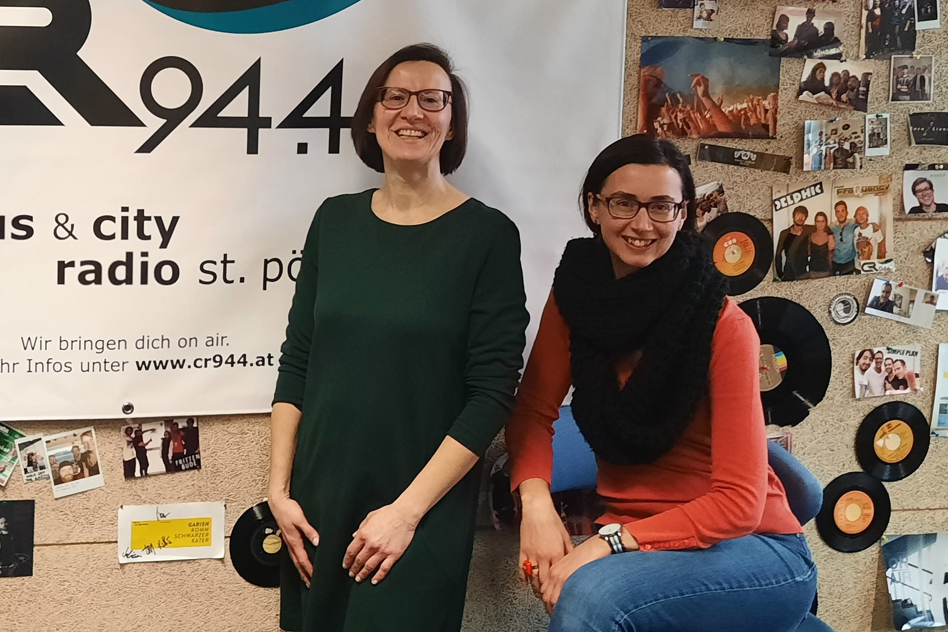 E³UDRES² Team members speaking at the Campustalk radioshow.