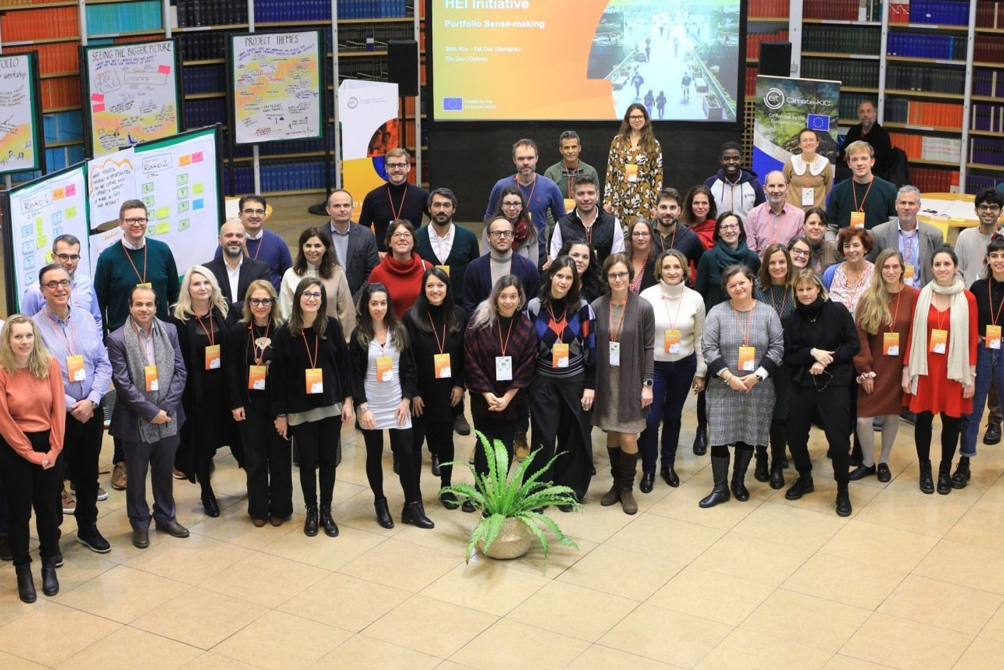 Groupphoto of the eins sense workshop